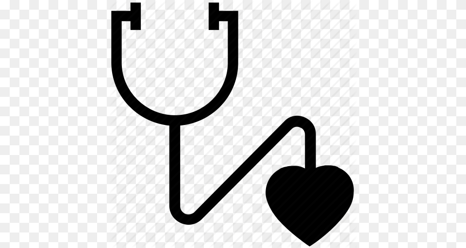 Beat Checkup Doctor Healthcare Heart Sound Stethoscope Icon Png