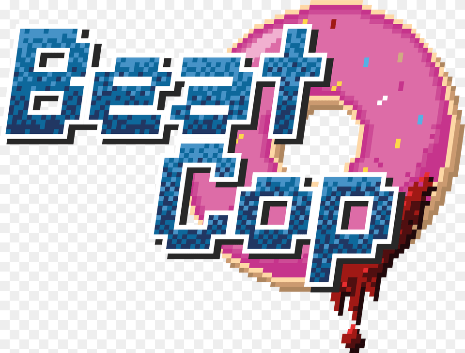Beat Cop Gets Gritty And Mundane Game Junk Beat Cop Logo, Food, Sweets, Donut, Qr Code Free Png Download