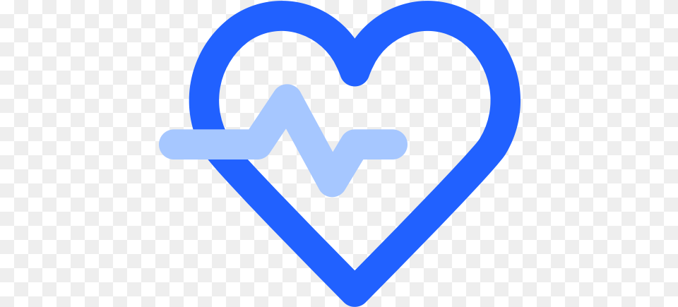 Beat Health Heart Rate Icon Blue Transparent Heart Beat, Logo, Smoke Pipe Free Png Download