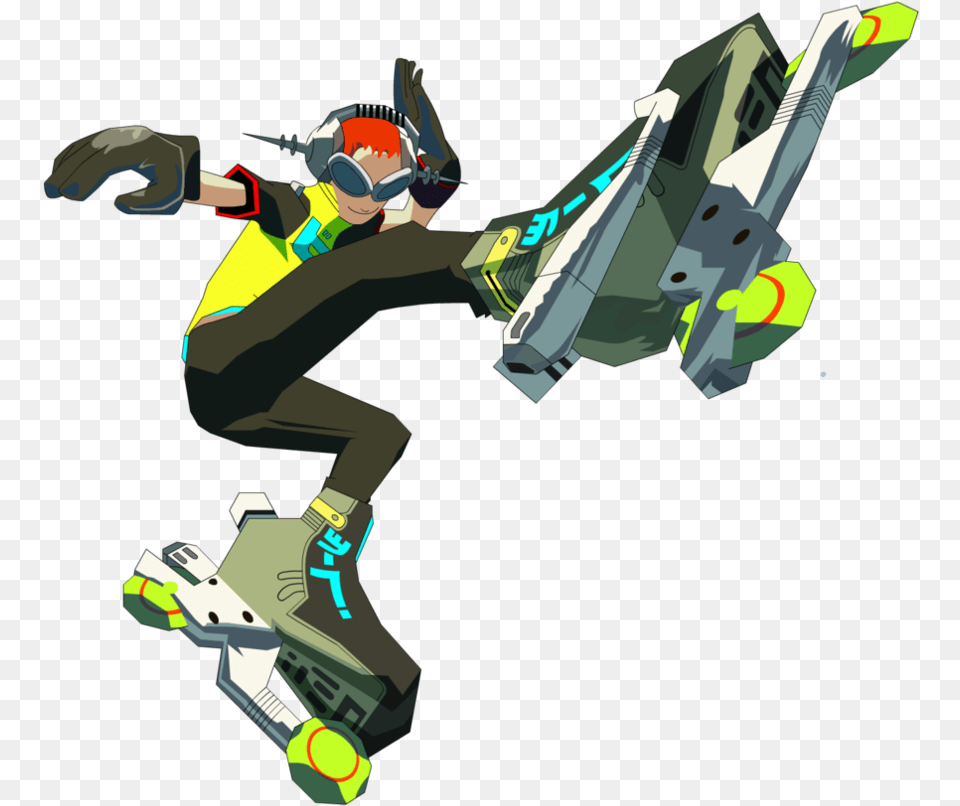 Beat Jet Set Radio, Art, Graphics, Person Free Png Download