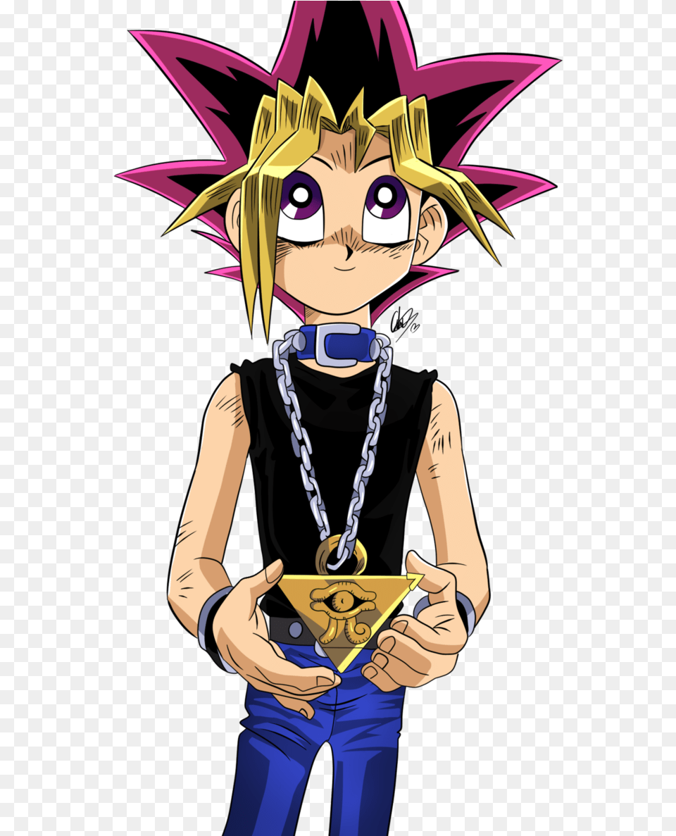 Beat Up Yugi Looks Happy Though Quotyeah Kill Me Quot Yu Gi Oh De Cuerpo Completo, Book, Comics, Publication, Person Png
