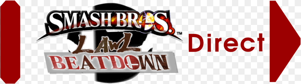 Beatdown Direct Logo Super Smash Bros For Nintendo 3ds And Wii U Free Png