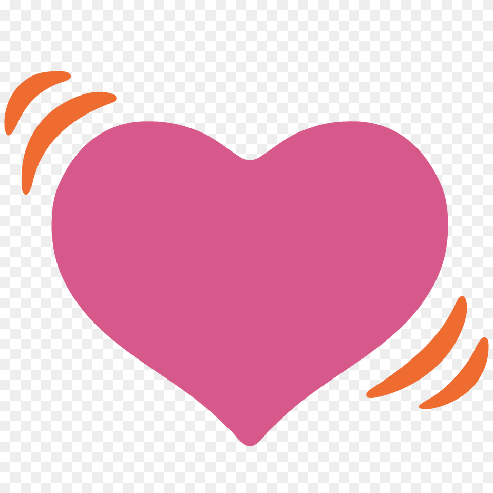 Beating Heart Emoji Clipart, Astronomy, Moon, Nature, Night Free Transparent Png