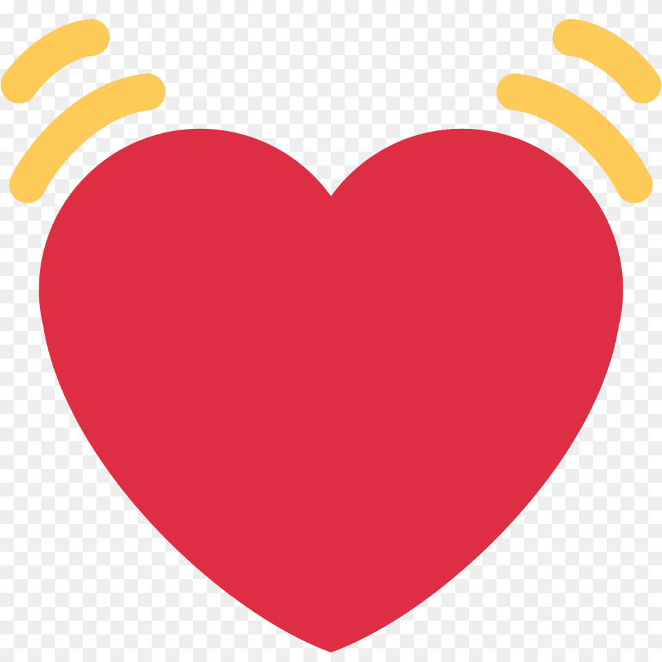 Beating Heart Emoji Clipart Free Png