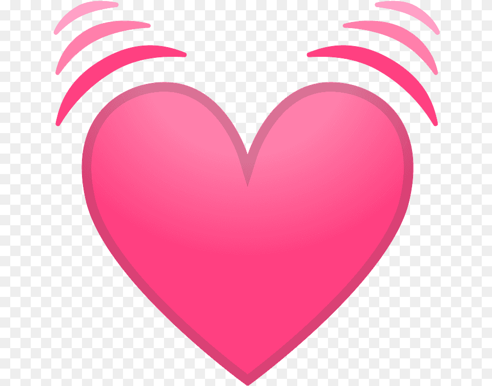 Beating Heart Emoji Clipart Emoji Schlagendes Herz, Baby, Person, Face, Head Free Png Download