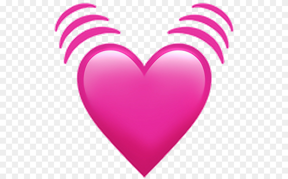 Beating Pink Heart Emoji Free Transparent Png