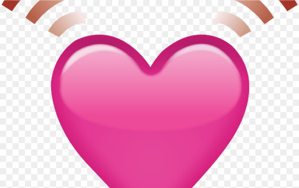 Beating Pink Heart Emoji Icon Emoji Island Heart, Balloon, Baby, Person Free Transparent Png