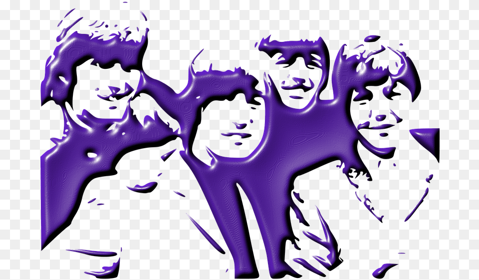 Beatles Famous People Beatles Trennung, Purple, Person, Man, Male Free Transparent Png