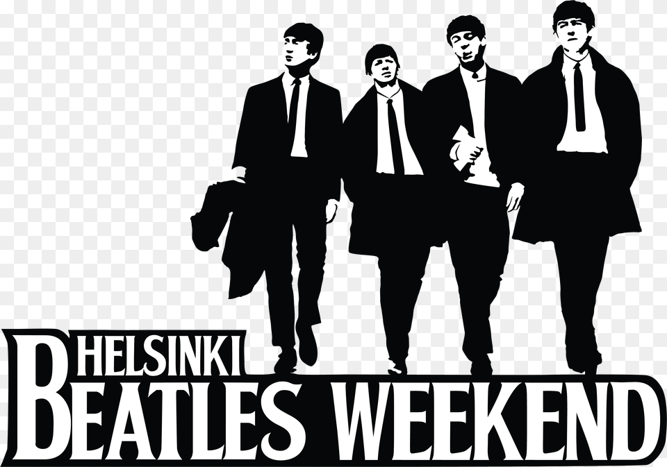 Beatles Kulttuuritalo Festivaali Konsertti Beatles, Stencil, Person, Formal Wear, People Free Png