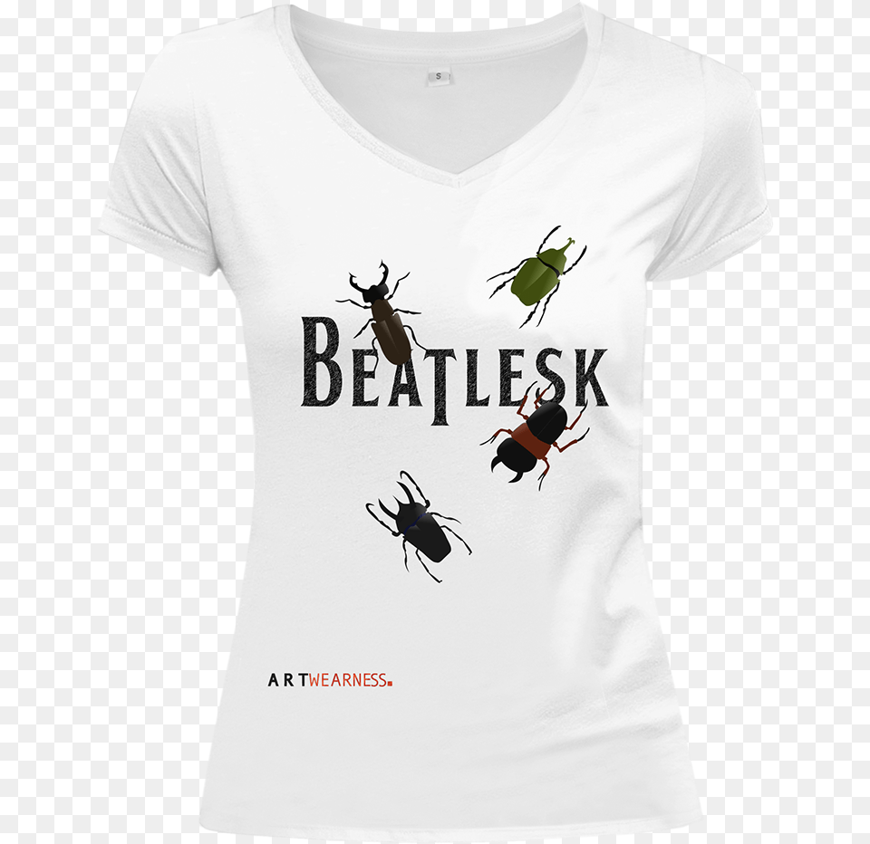 Beatlesk Trading Shirt, T-shirt, Clothing, Animal, Invertebrate Png Image