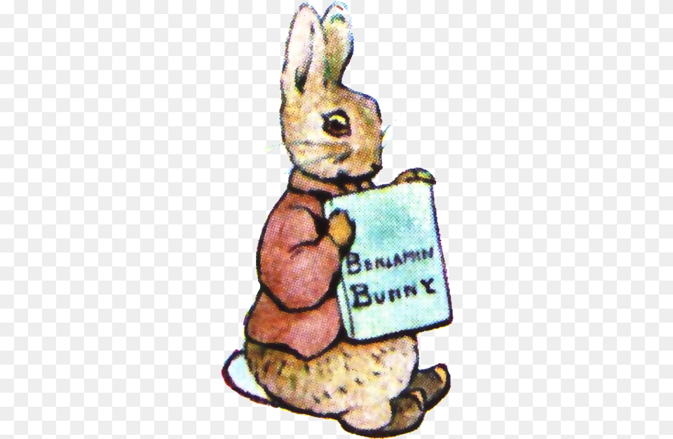 Beatrix Potter Inside Cover Benjamin Bunny Beatrix Potter, Animal, Mammal, Rabbit, Rodent Free Transparent Png