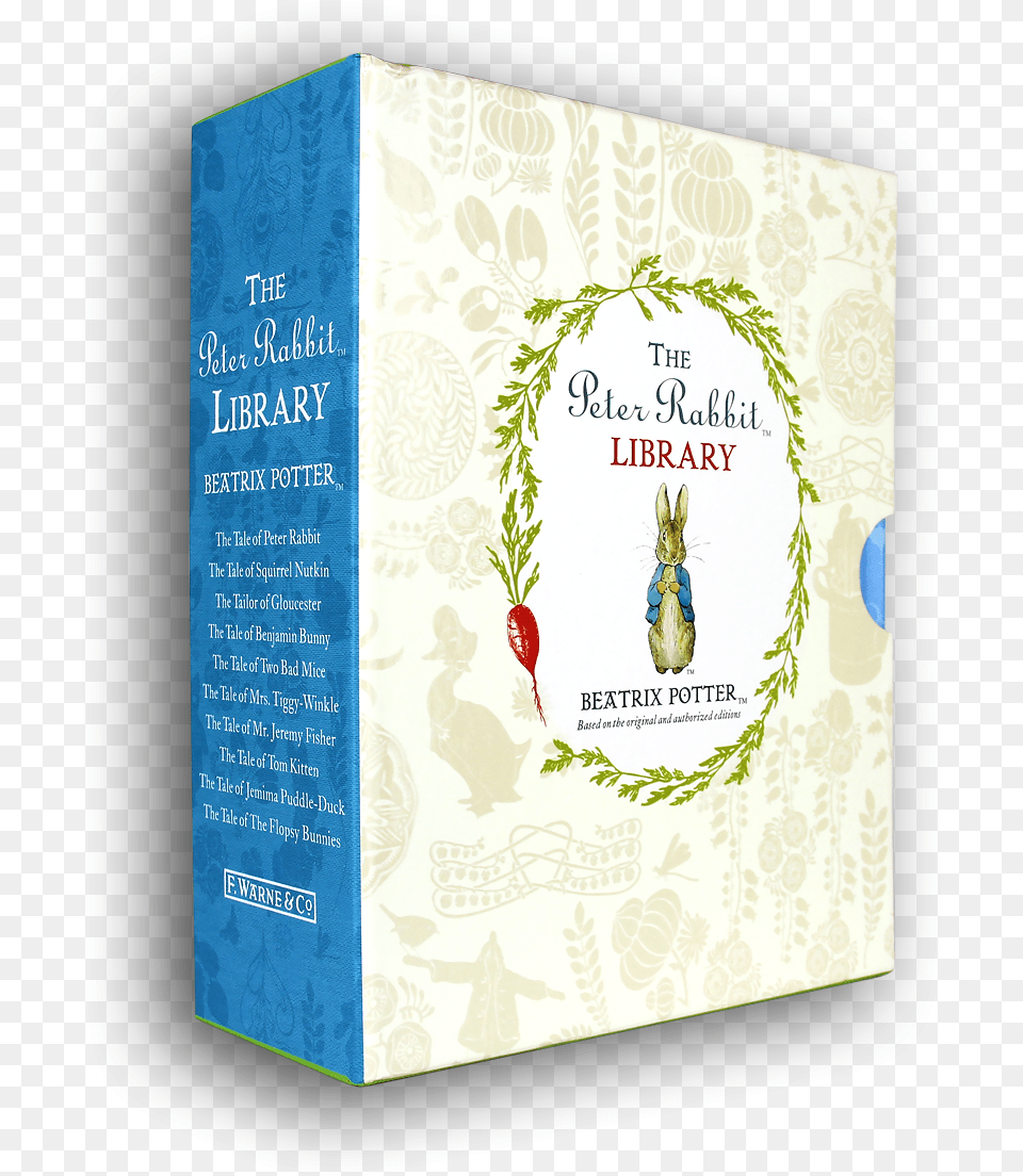 Beatrix Potter Peter Rabbit Library Coloured Jackets Peter Rabbit Library 10 Book Box Set, Herbal, Herbs, Plant, Publication Free Transparent Png