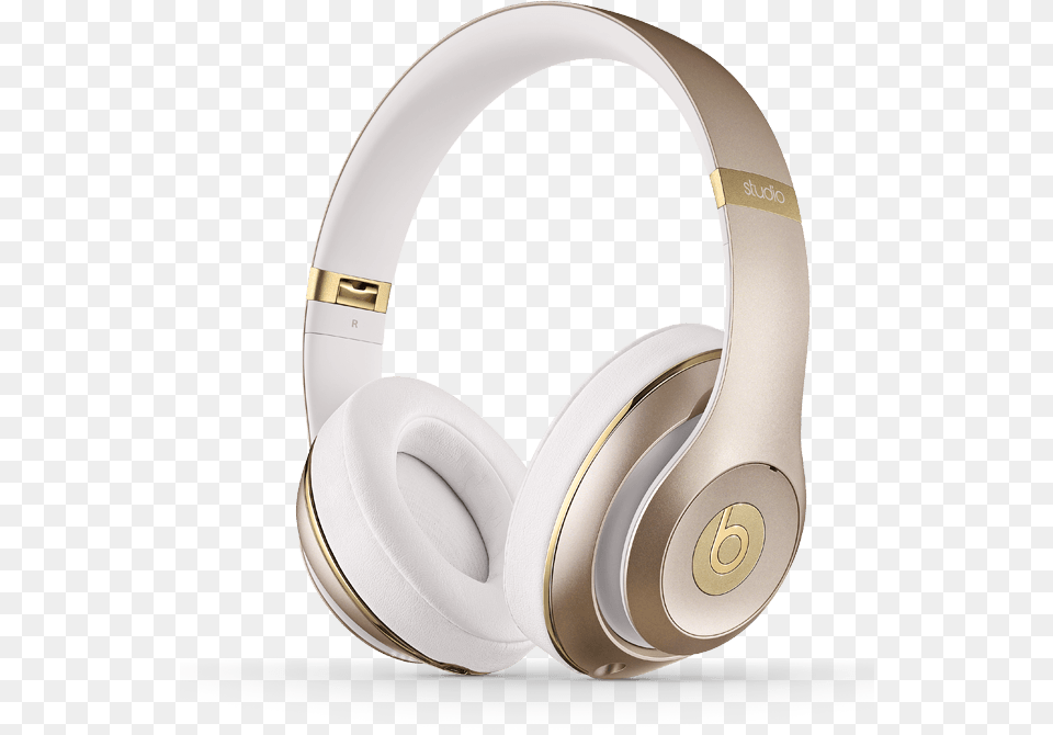Beats By Dre Overear Studio Champagne Headphones Beats Solo 3 Wireless Gold, Electronics, Tape Free Transparent Png