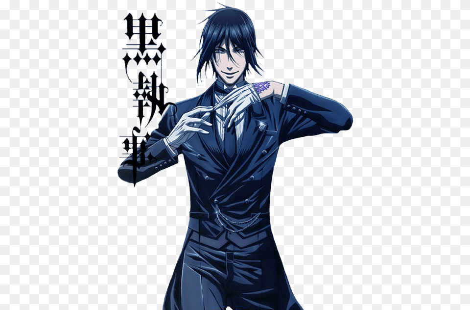 Beau Goss Sebastian Michaelis Wallpaper Phone, Adult, Book, Comics, Female Png Image