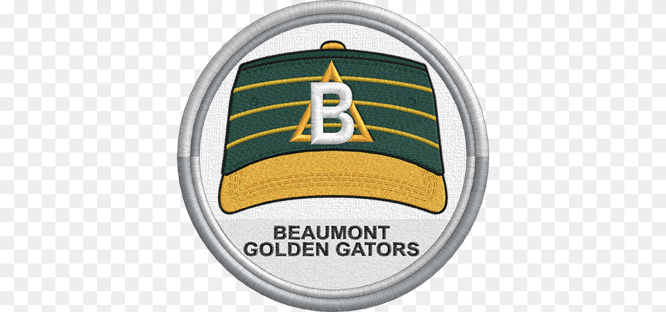 Beaumont Golden Gators Cap Minor League Baseball, Badge, Logo, Symbol, Ball Free Png Download