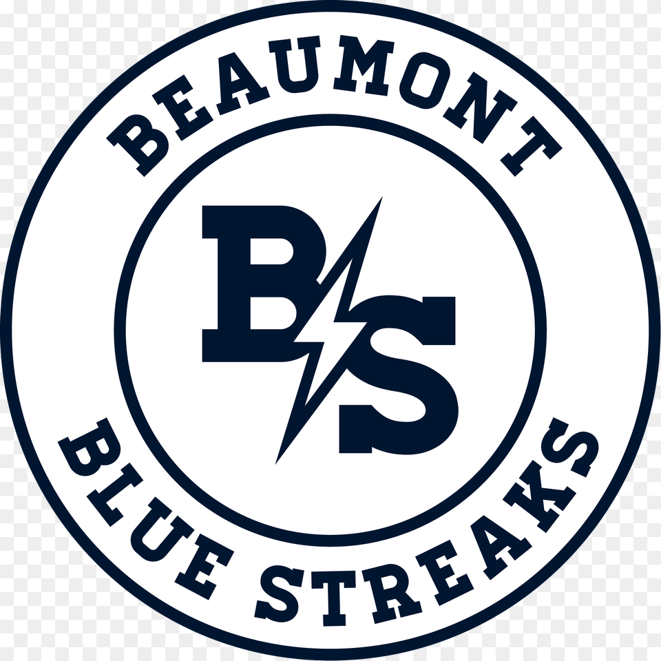 Beaumont School Blue Streaks 25 Year Anniversary Logo Free Png