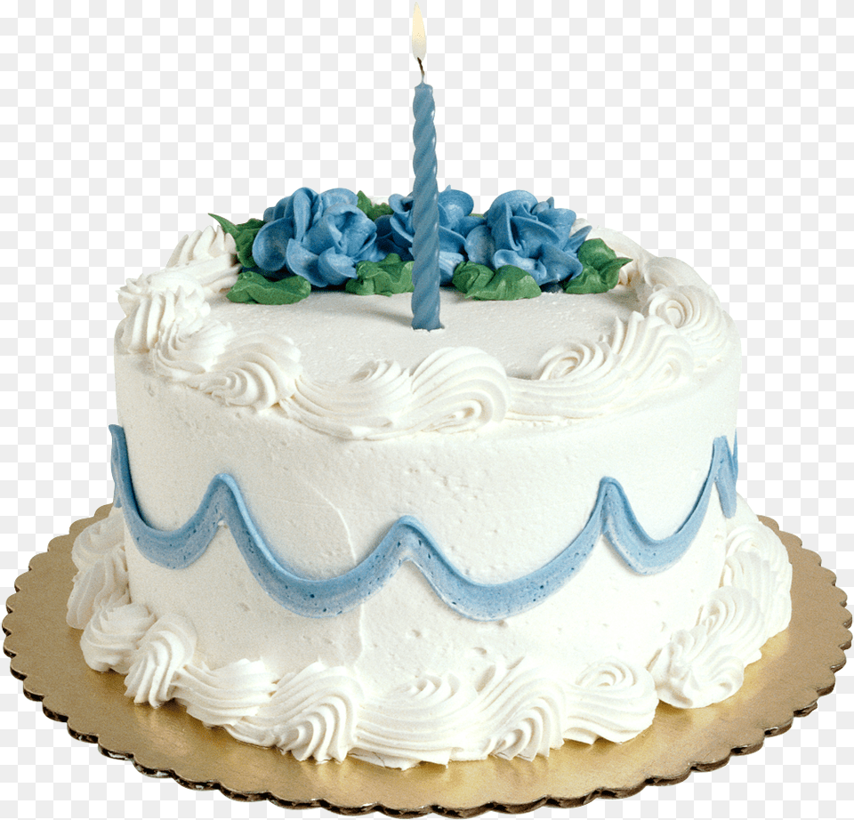 Beautiful Birthday Cake Cake For 1st Birthday Boy, Birthday Cake, Cream, Dessert, Food Free Png Download