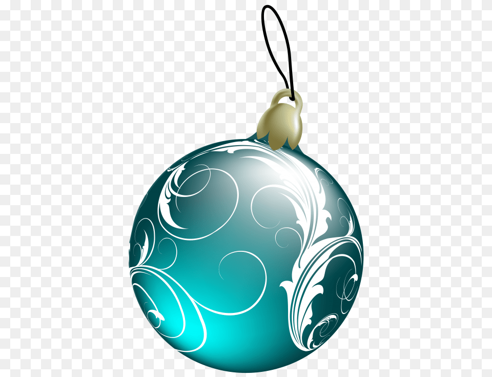 Beautiful Blue Christmas Ball, Accessories, Art, Graphics, Ornament Free Png Download