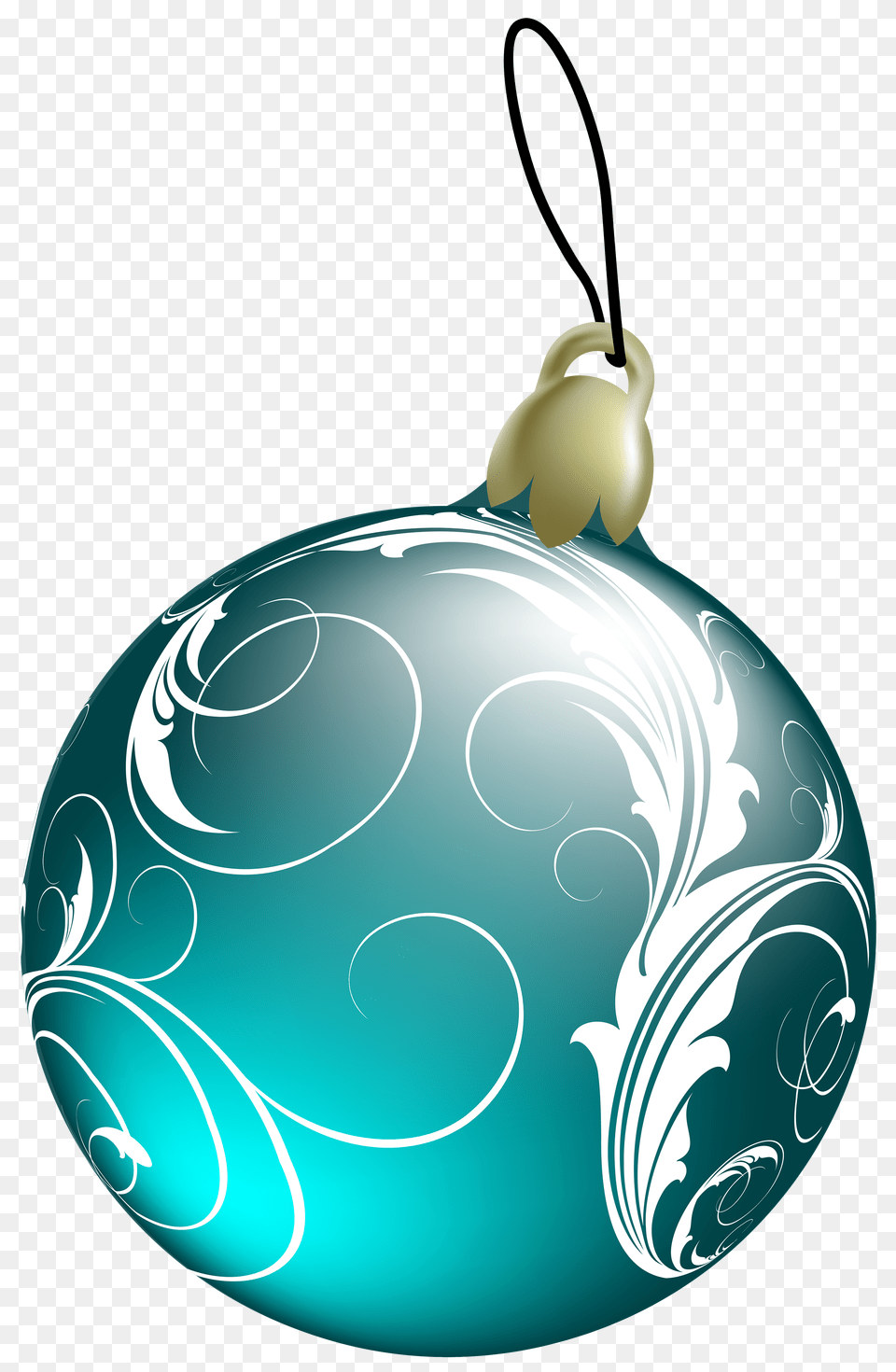 Beautiful Blue Christmas Ball Clipart, Art, Graphics, Pattern, Balloon Free Transparent Png