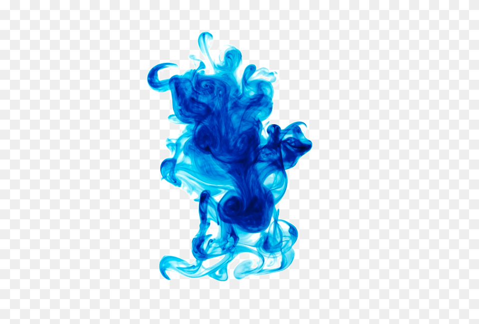 Beautiful Blue Smoke Material Smoke Design Vector Efecto Del Humo De Colores Free Png Download