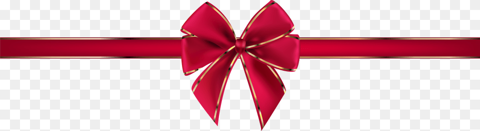 Beautiful Bow Clip Art Gift Bow Gift Bow Tie, Maroon Free Png Download