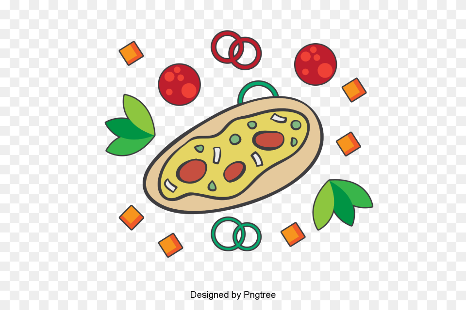 Beautiful Cartoon Cute Hand Painted Creative Pastry Snack Food Png Image