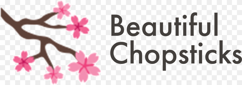 Beautiful Chopsticks Cherry Blossom, Flower, Plant, Petal, Cherry Blossom Free Transparent Png