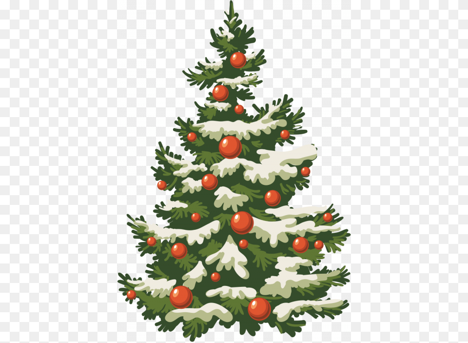 Beautiful Christmas Trees, Birthday Cake, Plant, Food, Dessert Free Png Download