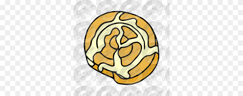 Beautiful Cinnamon Roll Clipart, Food, Nut, Plant, Produce Free Png Download