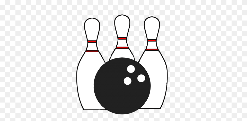 Beautiful Clipart Bowling Pins And Ball Bowling Ball Hitting, Leisure Activities, Bowling Ball, Sport Free Png Download