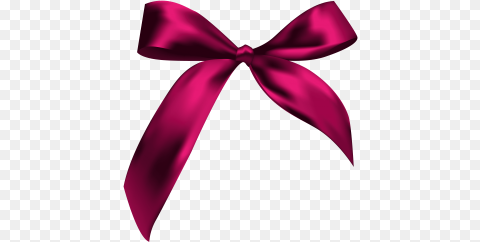 Beautiful Dark Red Bow Images Dark Pink Ribbon, Accessories, Formal Wear, Tie, Purple Free Png Download