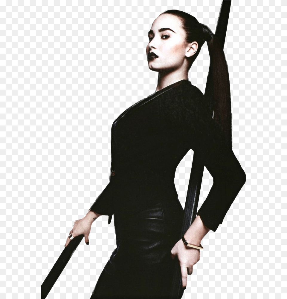 Beautiful Demi Lovato Transparent Photoshoot Demi Demi, Adult, Weapon, Sword, Sleeve Free Png Download
