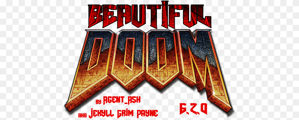 Beautiful Doom 620 News Mod Db Doom 2 Logo, Book, Publication, Advertisement, Poster Free Png