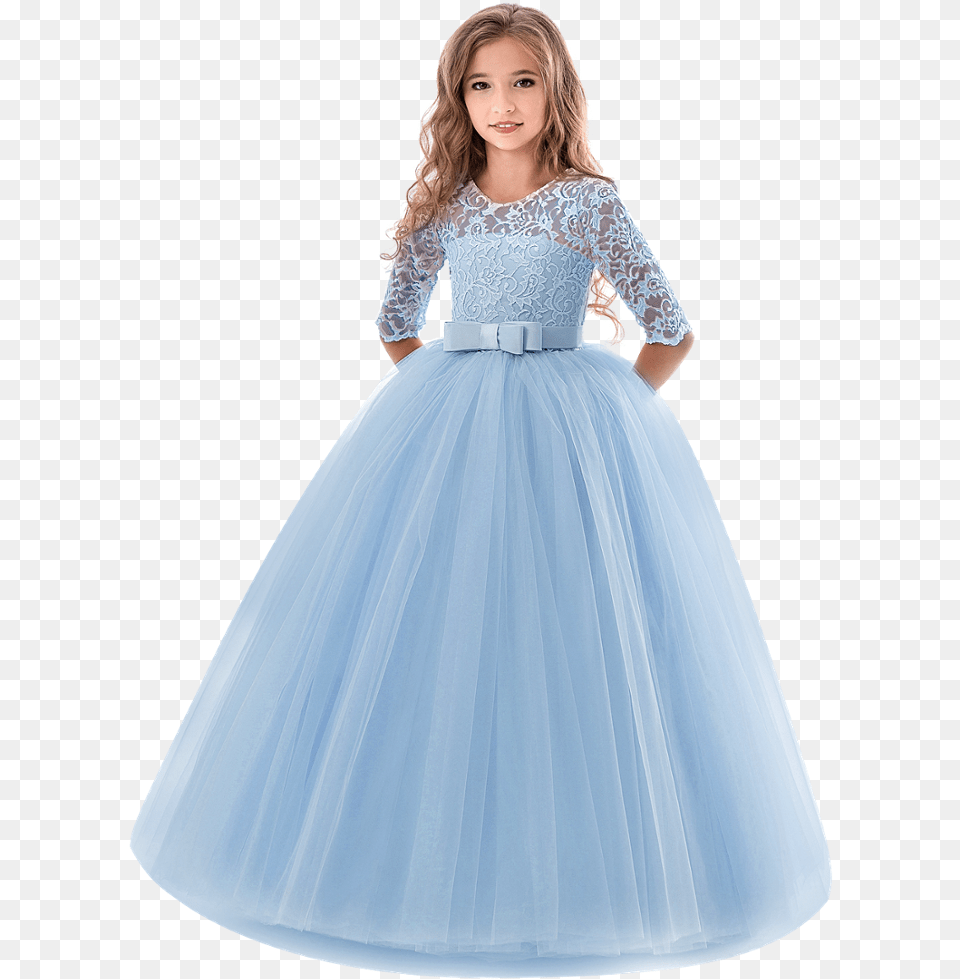 Beautiful Dresses For Children, Wedding Gown, Wedding, Gown, Formal Wear Png