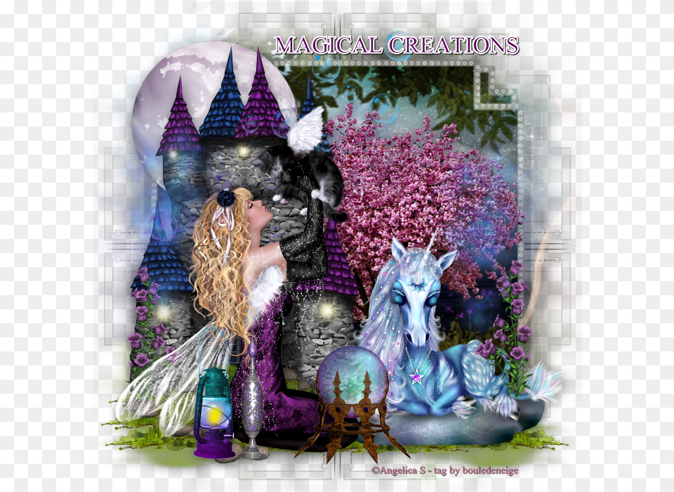 Beautiful Fairy, Purple, Adult, Wedding, Plant Free Transparent Png