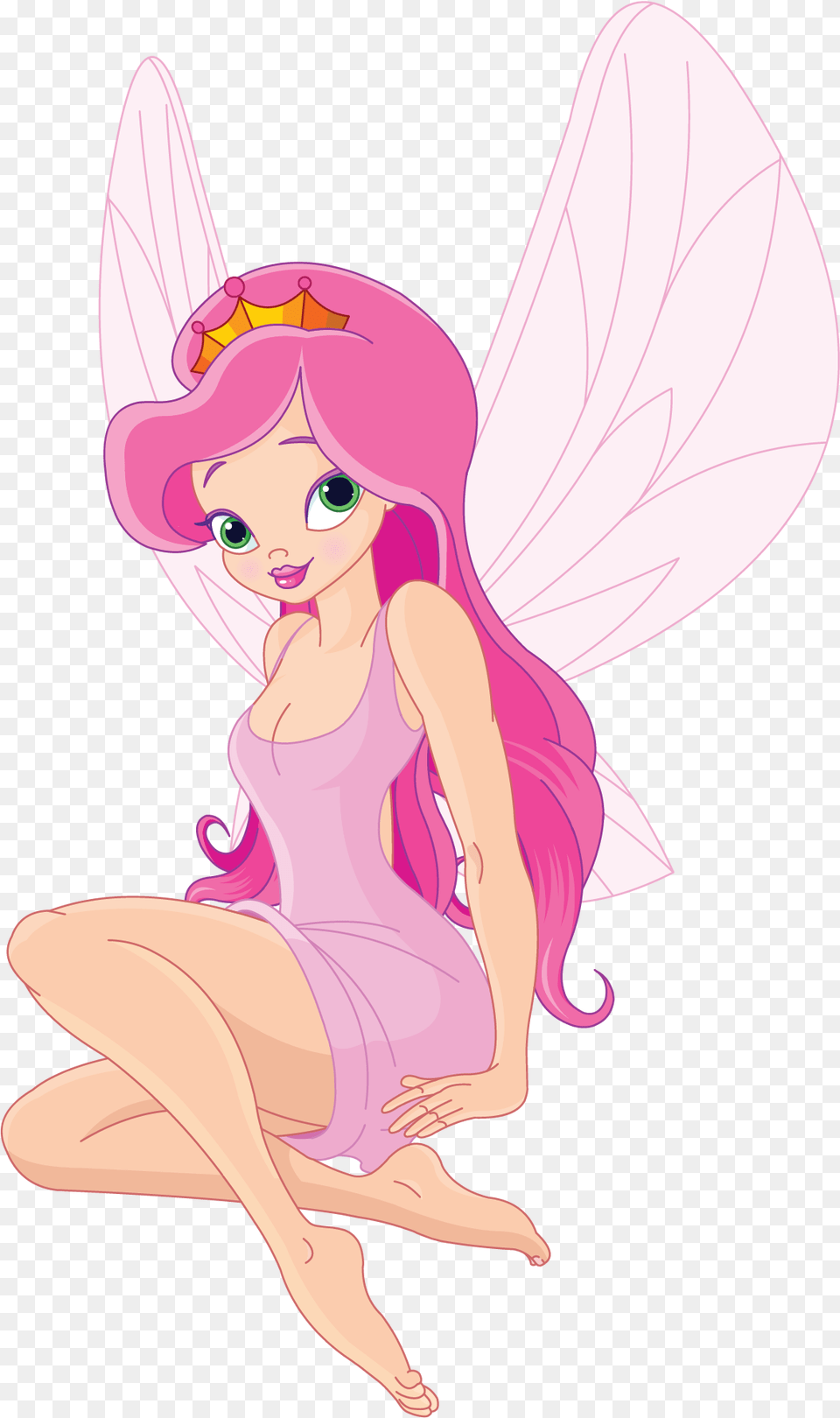 Beautiful Fairy Spring Fairy, Book, Comics, Publication, Baby Png Image