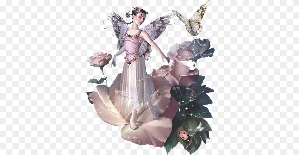 Beautiful Fairy Transparent U0026 Clipart Ywd Very Beautiful Fairy Animated Gif, Adult, Wedding, Person, Female Free Png Download