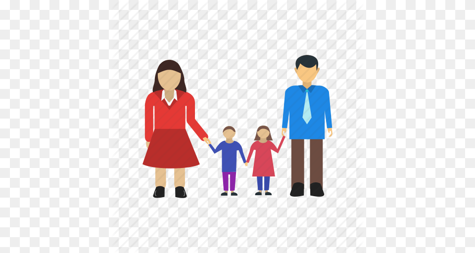 Beautiful Family Generation Happy People Portrait Together Icon, Walking, Person, Clothing, Coat Free Png Download