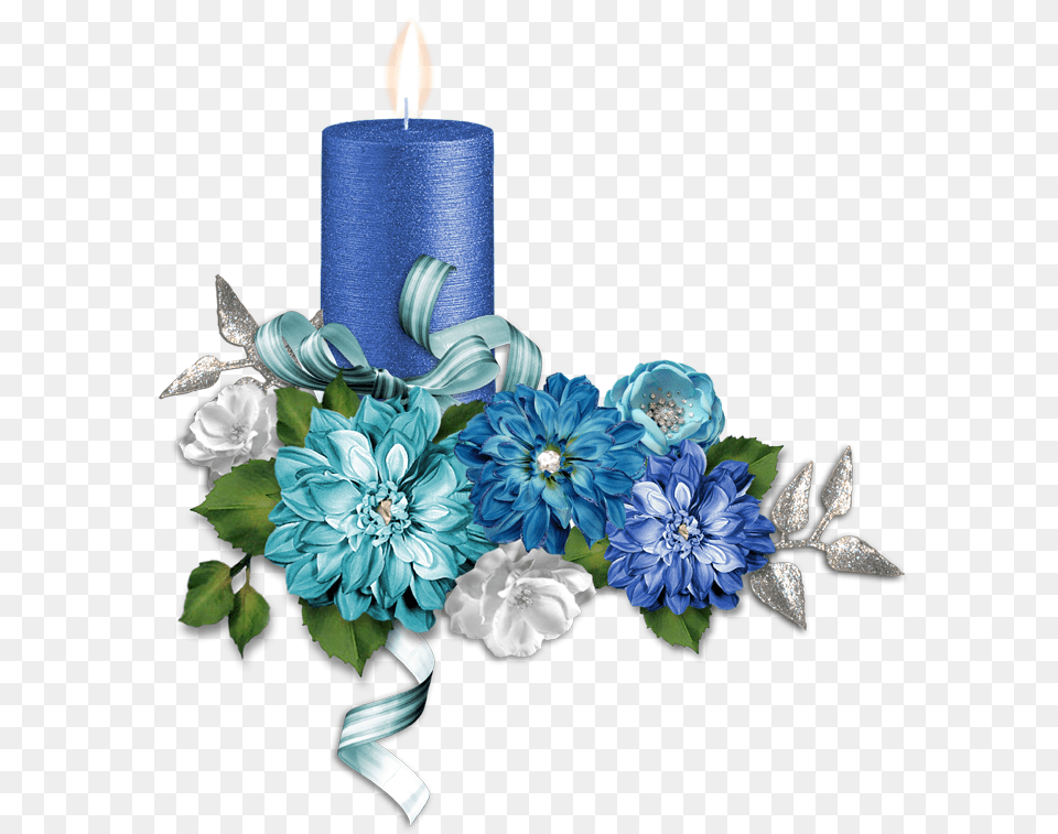Beautiful Flower Candles, Flower Arrangement, Flower Bouquet, Plant, Rose Free Png Download