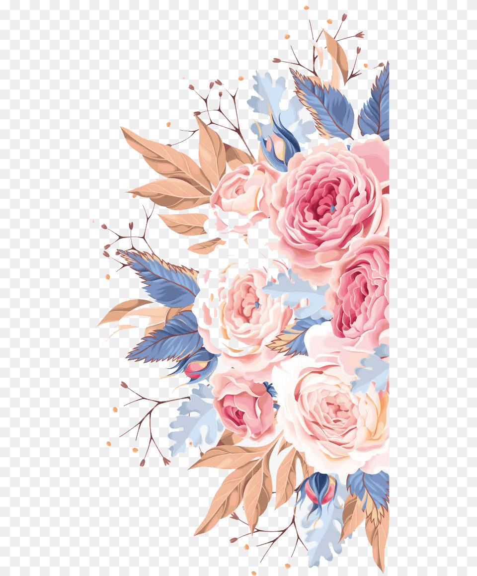Beautiful Flower Watercolor Flowers, Art, Floral Design, Graphics, Pattern Png Image