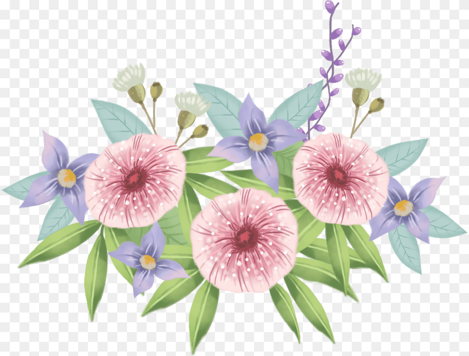 Beautiful Flowers Flower, Plant, Art, Graphics, Floral Design Free Png Download