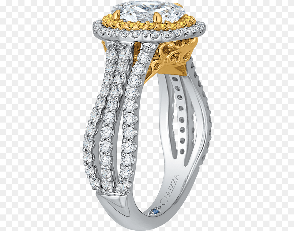Beautiful Gold Double Design Ring, Accessories, Jewelry, Gemstone, Diamond Free Png