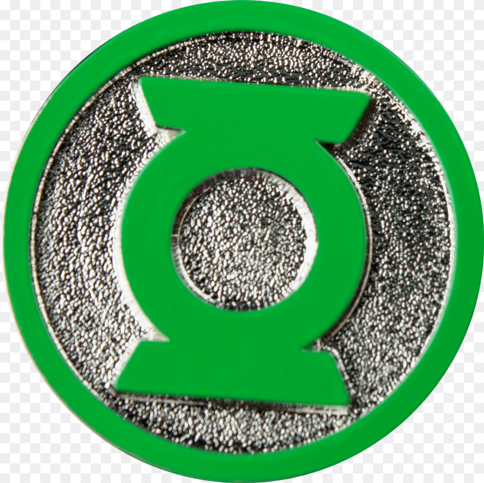 Beautiful Green Lantern Logo Colour Enamel Lapel Pin Green Lantern Corps, Symbol, Text, Number, Disk Free Transparent Png