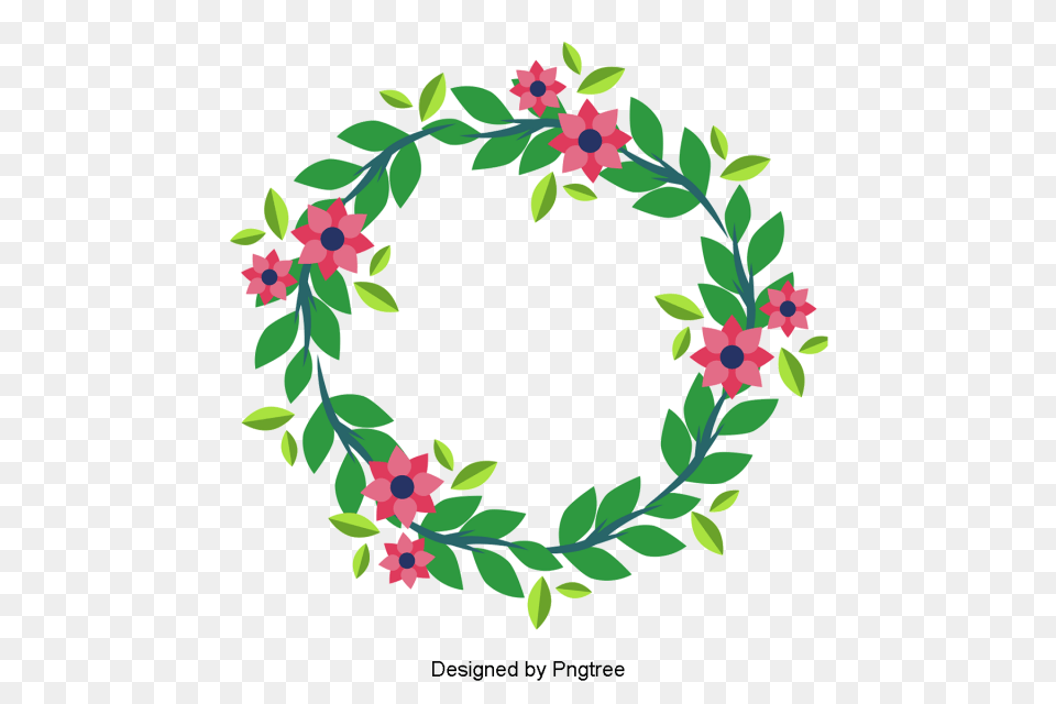 Beautiful Hand Paint Watercolor Floral Wreath Flower Flowers, Art, Floral Design, Graphics, Pattern Free Png Download