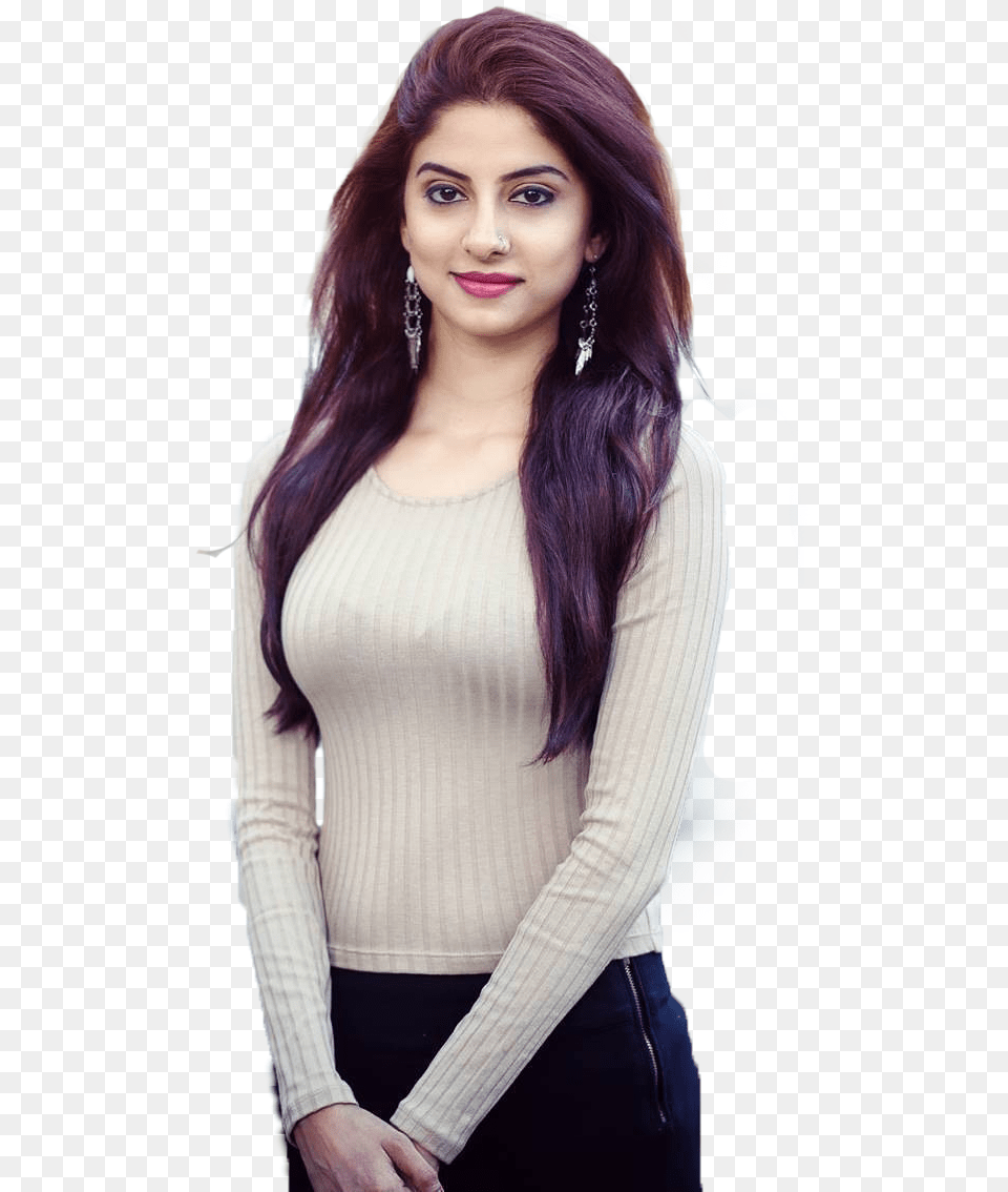 Beautiful Indian Girl, Long Sleeve, Clothing, Face, Person Png