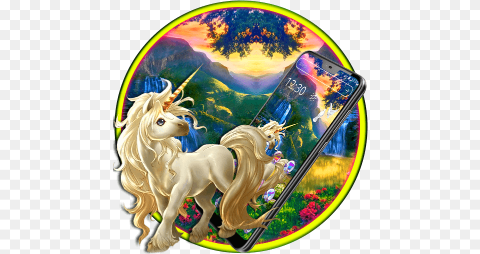 Beautiful Nature Unicorn Theme Apps On Google Play Unicorn, Electronics, Phone, Photography, Mobile Phone Free Png