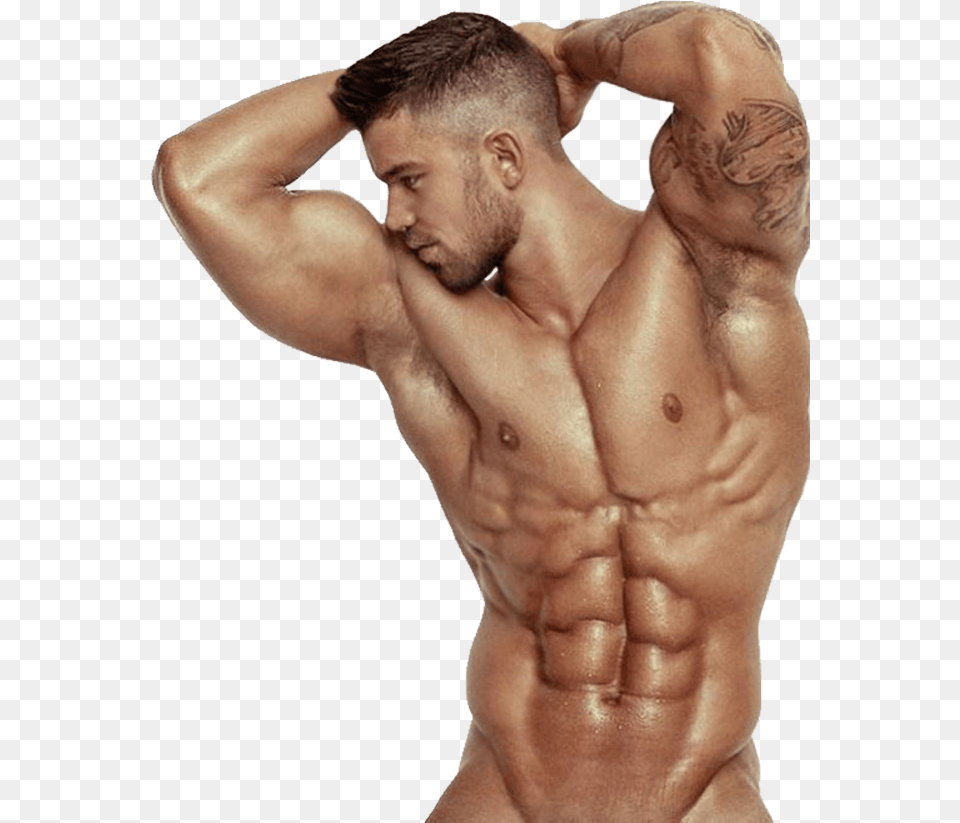 Beautiful Nude Male Bodybuilders, Back, Body Part, Person, Adult Free Transparent Png