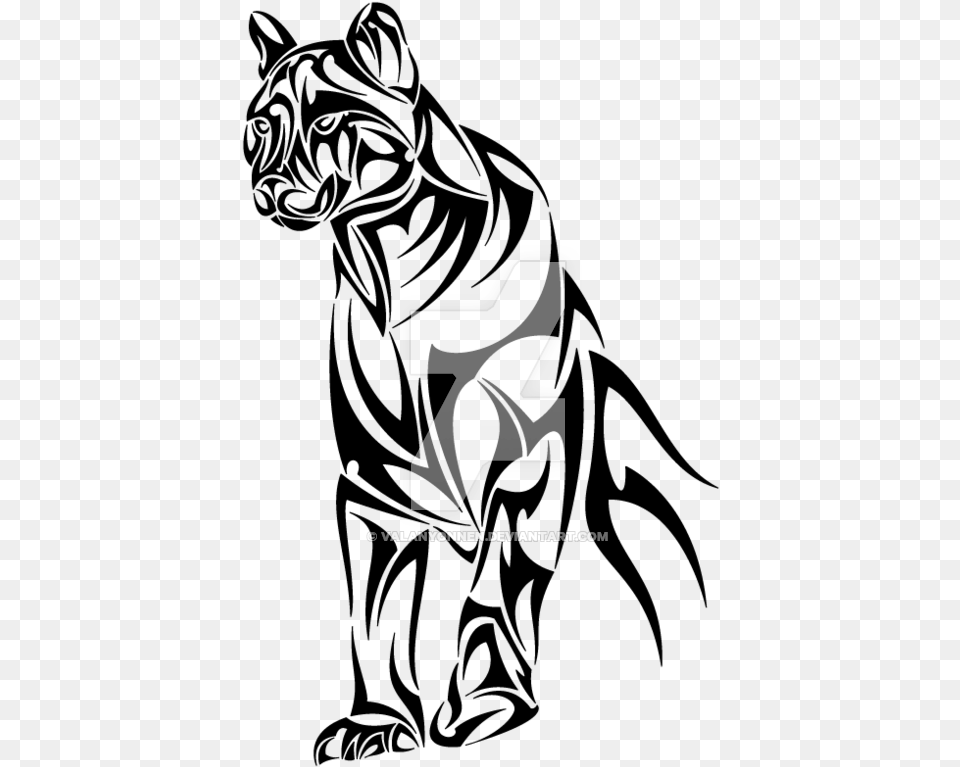 Beautiful Panther Tattoo Black Panther Tribal Tattoo, Logo, Symbol, Text Free Transparent Png