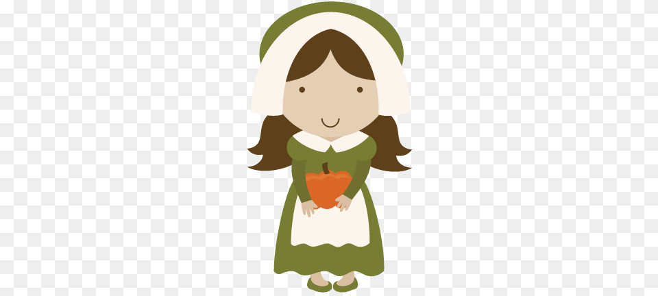 Beautiful Pilgrim Clipart Pilgrim With Hat Clip Art, Elf, Baby, Person, Face Free Transparent Png