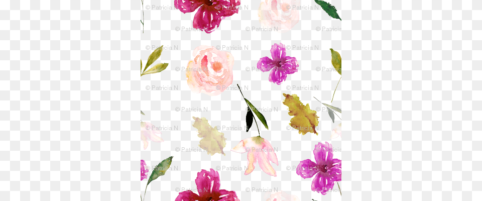 Beautiful Pink Watercolor Floral Watercolor Painting, Flower, Petal, Plant, Anther Png